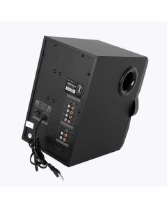 ZEBRONICS BT8591RUCF 5.1 Home Theater Speaker with 6.5" Subwoofer, 125W RMS Powerful Bass, Bluetooth 5.0, Wall Mount, AC-3 Surround Sound, Dual Mic Input, Optical in Remote Control and LED Display