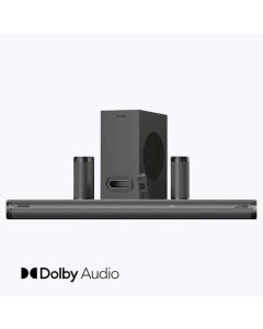 ZEBRONICS ZEB JukeBar 700 5.1 Dolby Audio with Dual Wireless Rear Satellites 525 W Bluetooth Soundbar  (Black, 5.1 Channel)