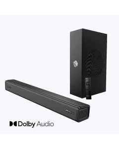 ZEBRONICS JUKE BAR 8700 PRO 200W Dolby Soundbar with Wireless Subwoofer, Supports Bluetooth, HDMI (ARC), AUX, Dolby Audio, LED Display, Wall Mountable, Virtual 5.1 and Dual Driver