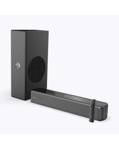 ZEBRONICS Juke BAR 4050 Compact soundbar with 10.16cm (4¢‚¬) subwoofer, 75W RMS, HDMI ARC, Optical, Bluetooth v5.0, Remote Control, LED Indicator and Wall mountable