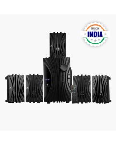 ZEBRONICS ZEB-TWIST 5.1 Multimedia Speaker with Bluetooth Supporting,USB,AUX,Built-in FM and Remote Control(Black)