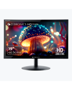 ZEBSTER Z-GV219(48.2cm) 19 inch HD LED Backlit VA Panel Monitor (Z-GV219(48.2cm) 19 Inch)  (Adaptive Sync, Response Time: 6 ms, 120 Hz Refresh Rate)