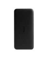 Redmi 20000mAh Li-Polymer Power Bank, USB Type C and Micro USB Ports, 18W Fast Charging, Low Power Mode, Black