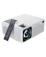 ZEBRONICS PIXAPLAY 58, Smart Projector, 11500 Lumens, 4K Support, 210 Inch Screen Size, Quad Core Processor, Bluetooth, HDMI, USB, WiFi, AUX, 1080p Native, APP Support, Miracast