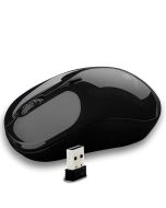 Zebronics Shine Wireless Optical Mouse - 2.4GHz with USB Nano Receiver,1600 DPI, 4 Buttons, Clutter Free Plug & Play, for PC/Mac/Laptop (Black)