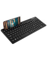 ZEBRONICS K36 Wired USB Keyboard with 106 Keys, Slim Design, Smartphone Holder, Retractable Stand, 1.2m Cable Length with ‚€šRupee Key