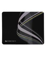 ZEBRONICS MSP-X1 Mouse Pad, for Speed and Precision Operation, Smooth Cloth Surface, Roll and Go, Optimised for All Mouse Sensors, Anti Slip Rubber Base, Surface of 232 x 182 mm