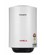 Crompton 25 L Storage Water Geyser (AMICA, White)