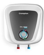 Crompton 25 L Storage Water Geyser (Solarium Care 25 L With Customised Bath Modes, White, Grey)