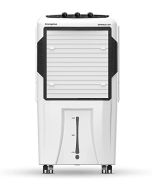 Crompton Optimus 100-Litre Inverter Compatible and Portable Desert Air Cooler with Wide Angle Air Throw (White)