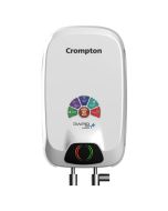 Crompton Rapid Jet Plus 1-L Instant Water Heater with Advanced 4 level Safety with Free Installation and Connection Pipes (White), 1 Ltr, 4.5KW...