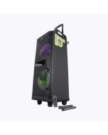 ZEBRONICS Zeb-501 Moving Monster 2X8L bluetooth trolly party speaker