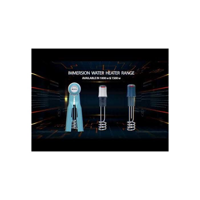 HAVELLS Zella Flap IMMERSION 1000W White Blue 1000 W Immersion