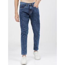 HIGHLANDER Men Blue Tapered Fit Jeans