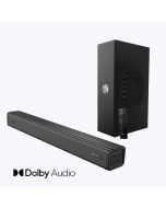 ZEBRONICS JUKE BAR 8700 PRO 200W Dolby Soundbar with Wireless Subwoofer, Supports Bluetooth, HDMI (ARC), AUX, Dolby Audio, LED Display, Wall Mountable, Virtual 5.1 and Dual Driver