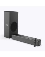 ZEBRONICS Juke BAR 4050 Compact soundbar with 10.16cm (4¢‚¬) subwoofer, 75W RMS, HDMI ARC, Optical, Bluetooth v5.0, Remote Control, LED Indicator and Wall mountable
