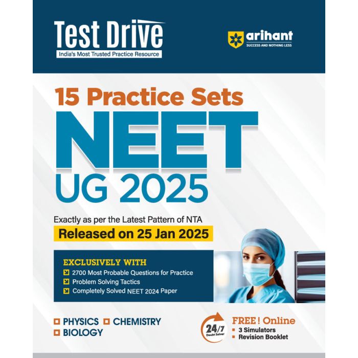 NEET UG 202526 Test Drive 15 Practice Sets English Medium