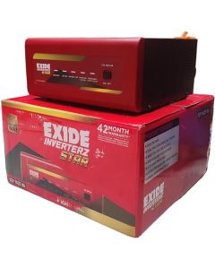 Exide Inverter Star 1625 VA - 12V (Single Battery) - Sinewave - Exide Technologies - 42 Months Warranty - High Efficiency